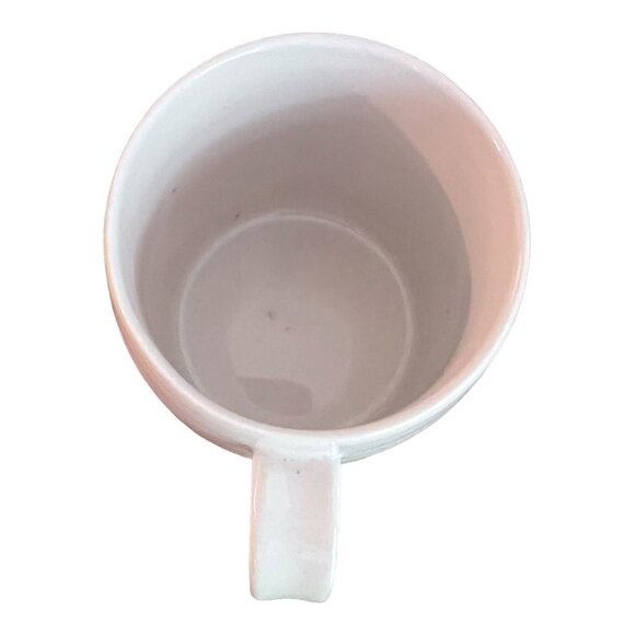 Anthropologie Starla M Halfmann Monogram "E" Coffee Mug Petal Palette Cup - Picture 5 of 7